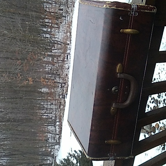 💼 Vintage Samsonite Suitcase, Leather Carry On Suitcase, Mid Century - Picture 4 of 16